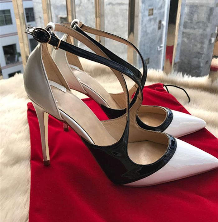 Venta Al Por Mayor De Zapatos De Charol Rojo Para Mujer Comprar