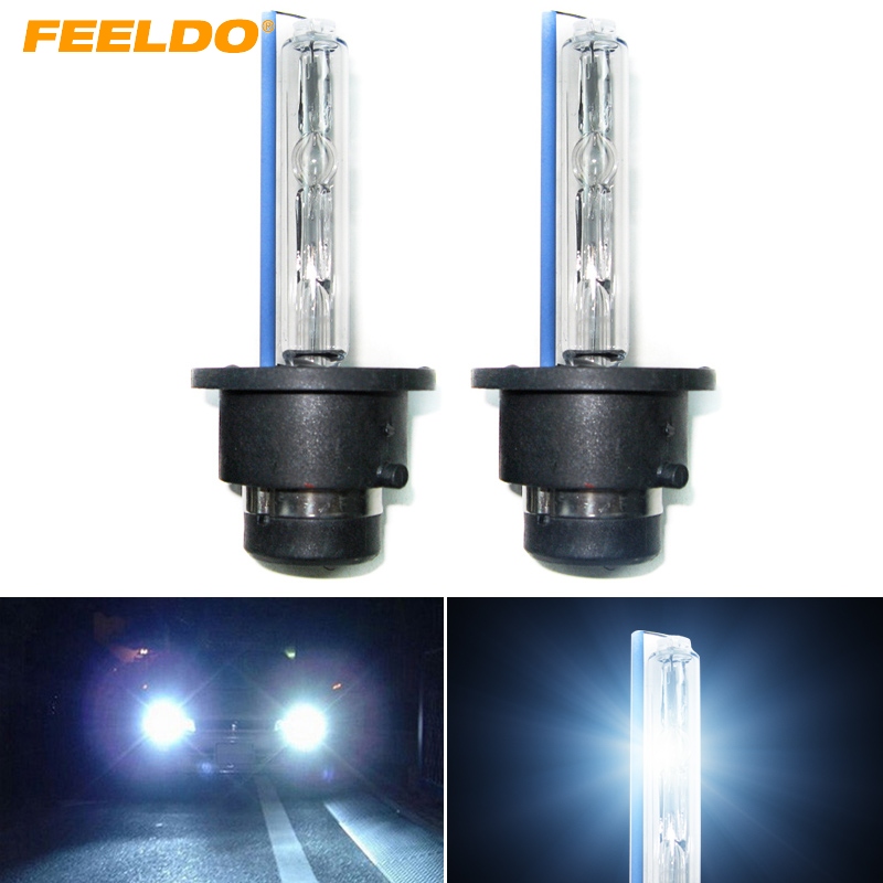 

FEELDO 2pcs 35W D2S/D2R/D2C Xenon HID HeadLamp Foglights HID Bulbs 4300K-12000K #1539