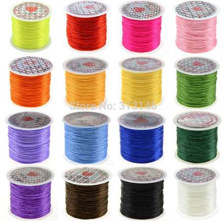 

Strong 60M/Roll 0.7MM Mixed Color Crystal Stretchy Elastic Rubber Cord DIY Jewelry Making Accessories Beading String Thread Wire