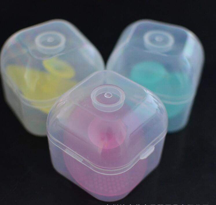 Magic Silicone Oval Blackhead Remover Facial Brush Baby Head Washing Skin Care Beauty With Box Cleansing Pad