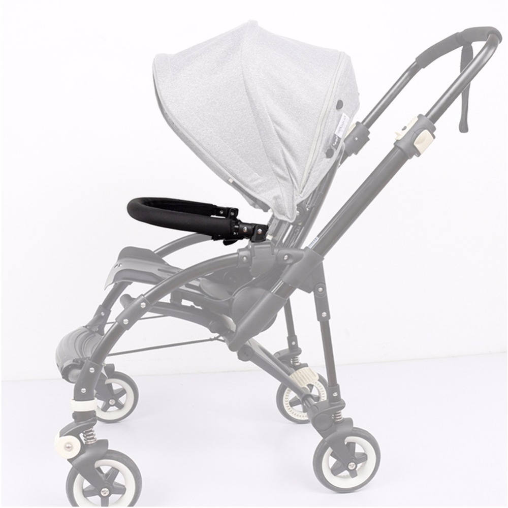 

Baby Stroller Accessories Trolley Armrests Bumper Bar Handlebar With PU Leather Oxford Fabric Cover For Bee3 Bee 3 Parts
