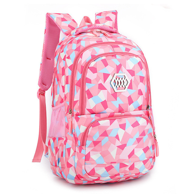 WULEKUE Fashion Girl School Bag Waterproof Light Weight Girls Backpack