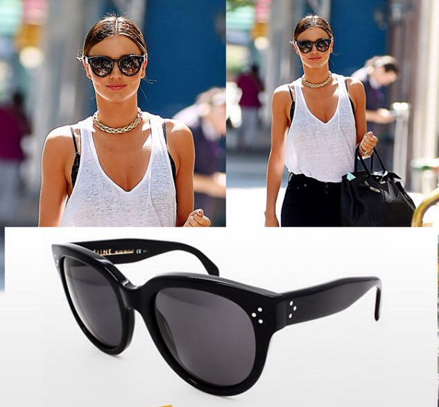 

Vintage Cat Eye Brand Sunglasses CL41755 Women Men Retro Fashion Acetate Frame Sun Glasses Black Female Shades UV400 Oculos