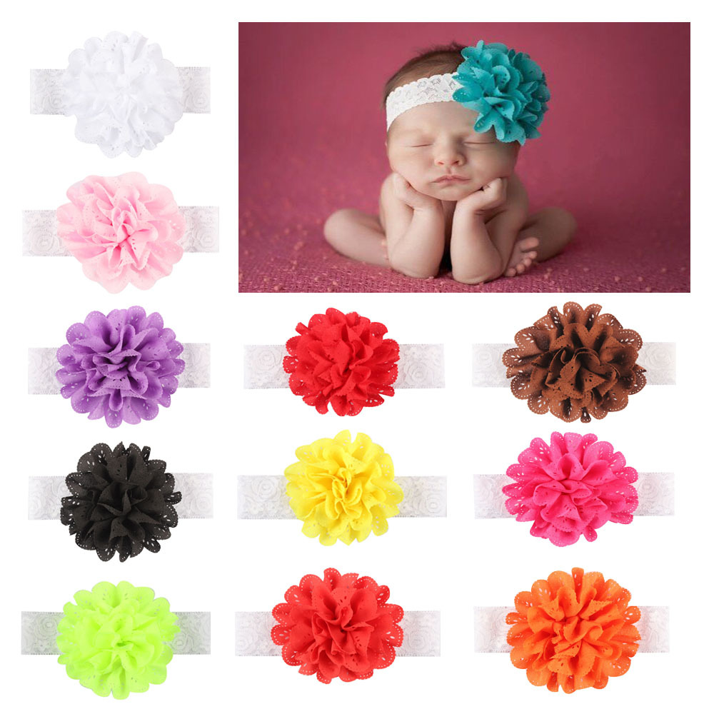 

New!Wide Band Lace Headbands Kids Flower Hairband Hair Things Baby Hair Accessories Childrens Hollow Flower Head Band