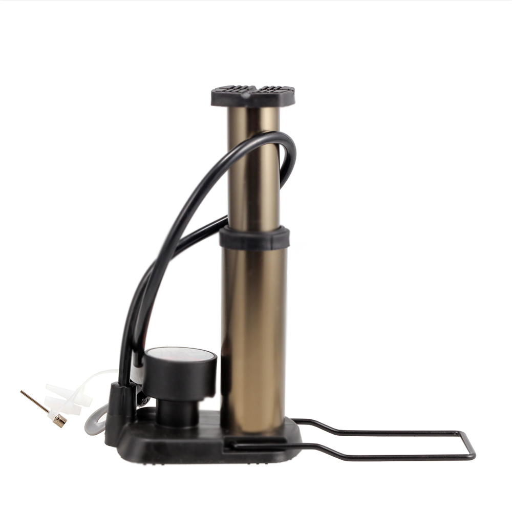2019 Toptetn Portable Bike Floor Pump Aluminum Alloy Bicycle Air