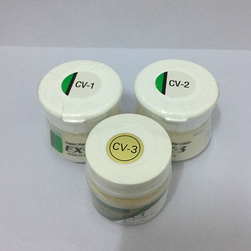 

Noritake ex-3 ex3 Cervical porcelain CV-1 CV-2 CV-3 CV-4 50G Free shipping dental laboratory