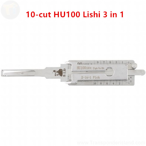 

Original LISHI new Buick,new opel HU100 10 cut lock pick and decoder together 3 in 1 genuine