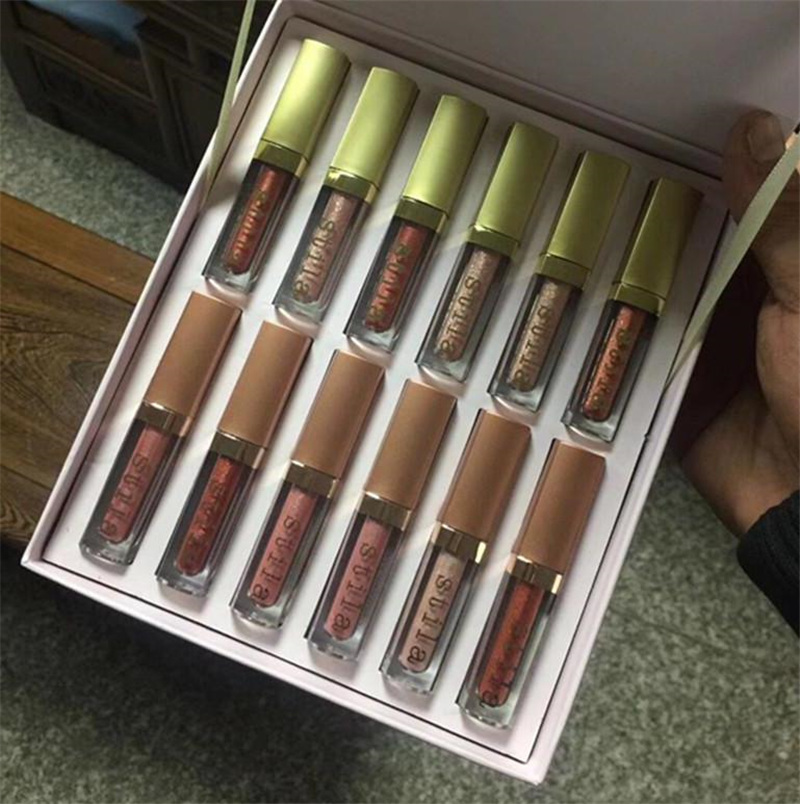 

Stila 12pcs Starry-Eyed Liquid Eyeshadow Eye For Elegance Set Vault Travel Makeup Glow Cosmetic, Muti