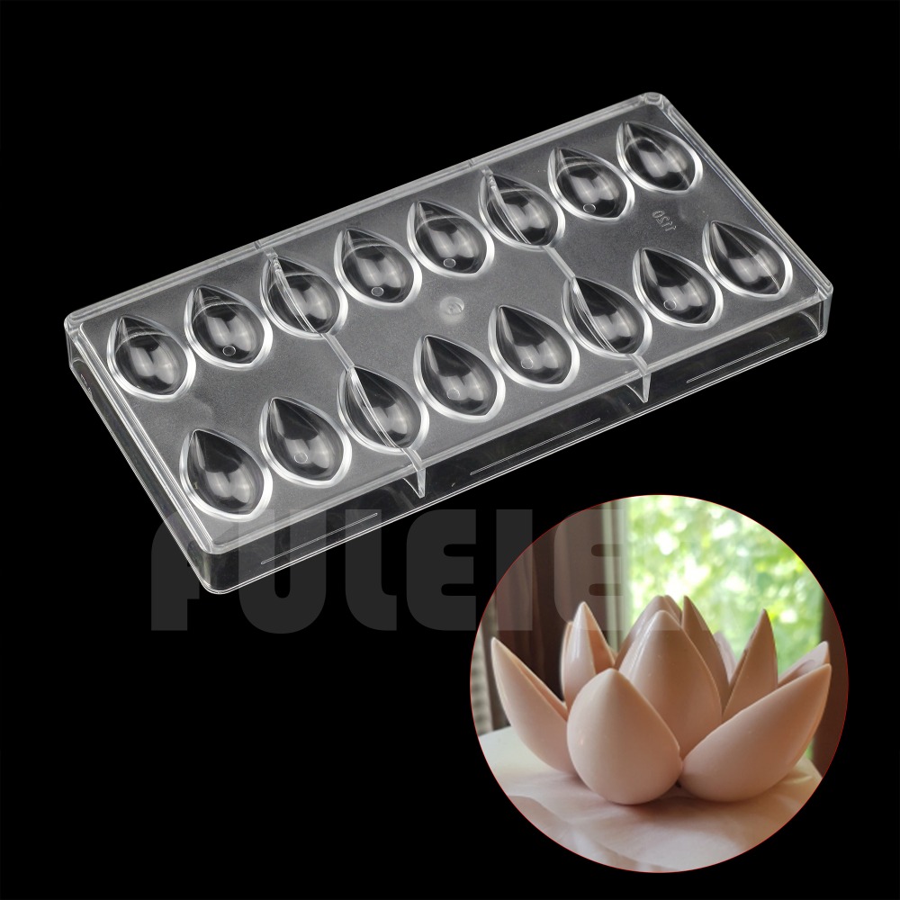 Eggs-Hearts Polycarbonate Chocolate Magnetic /& single Mould 3D