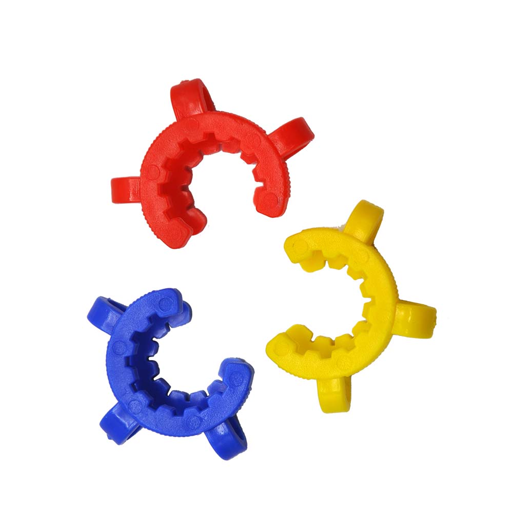 

10mm 14mm 19mm Plastic Keck Clip K-Clips Laboratory Lab Clamp Clip Plastic Lock for Glass Bongs Water Pipes Adapter
