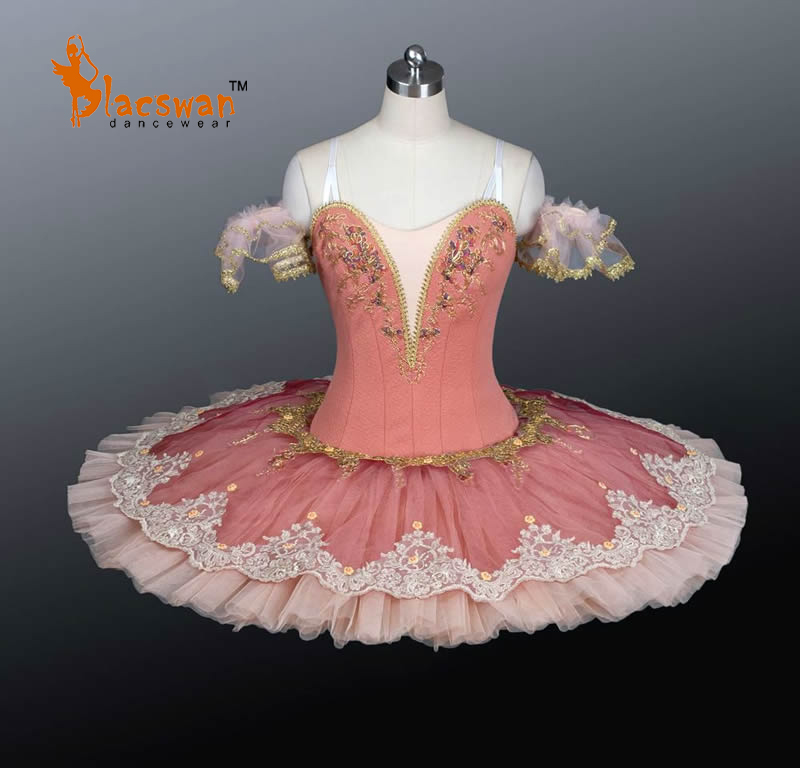 Peach Fairy Classical Ballet Tutu BT801 Girls Platter Tutus Pink Professional Tutu Adult Performance Pancake Ballet Costume-image-423156250