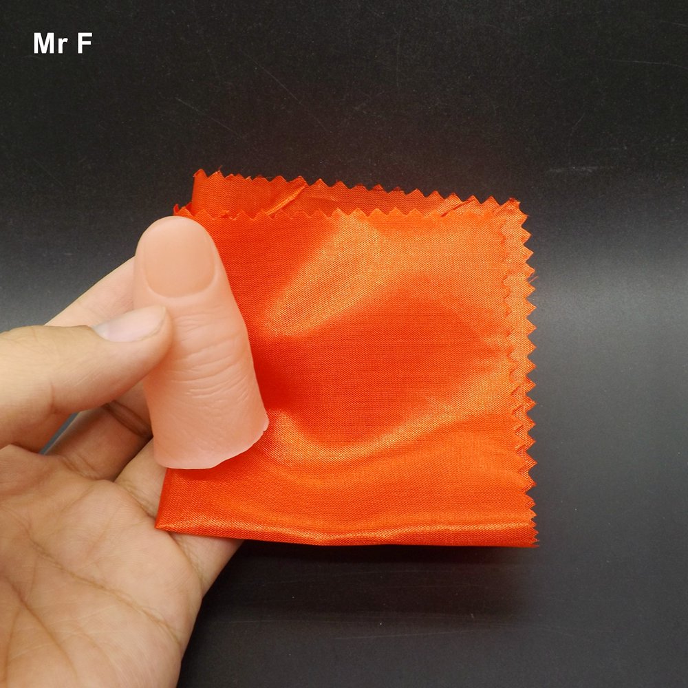 

Simulation Magic Thumb Soft Fake Finger Disappear Cloth Magic Tricks Prop Teaching Intelligence Toys For Children