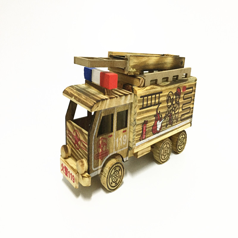 venta de camiones de madera para niños