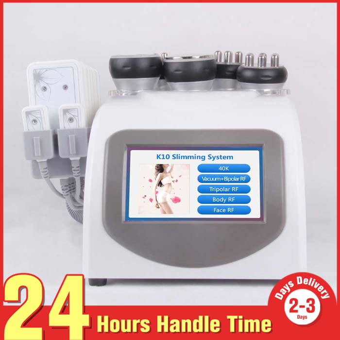 

6 in1 RF Ultrasonic Cavitation Radio Frequency Vacuum Cellulite Slimming Machine