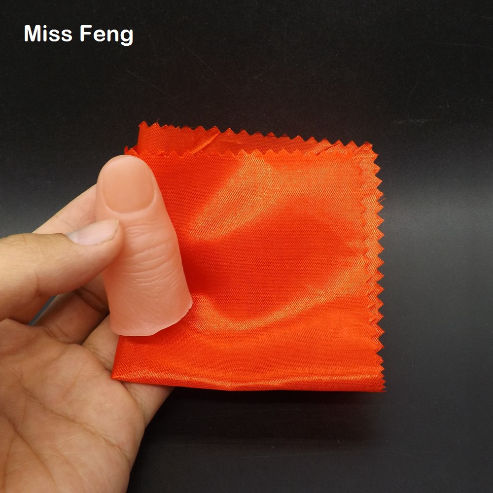 

Simulation Magic Thumb Soft Fake Finger Disappear Cloth Magic Tricks Prop Educational Teaching Toy Kid Game