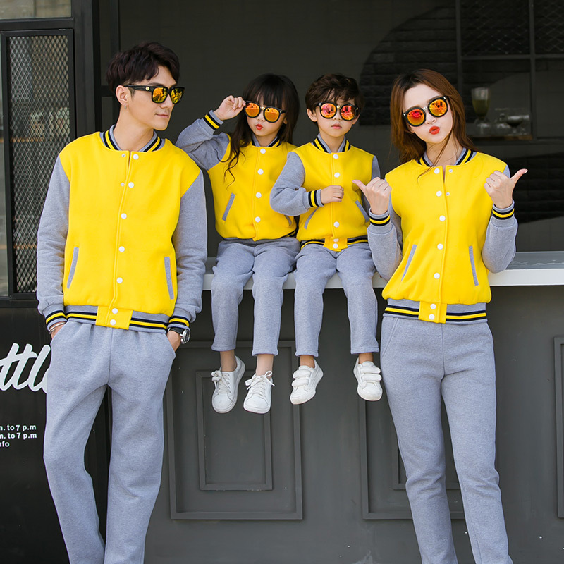 Yellow grey coat