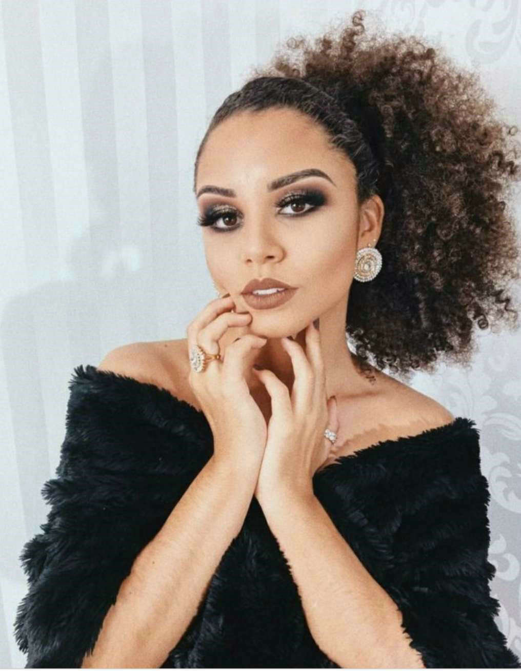 

Short High Ponytail Afro Puff Curly Ponytail Hair Extension Dark Brown Indian Virgin Hair Drawstring Ponytail For Black Women