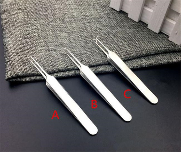 

2019 HOT Stainless Steel Pimple Remover Blackhead Remover Curved Straight needle blackhead remover tool FAST FREE Epacket SHIPPING