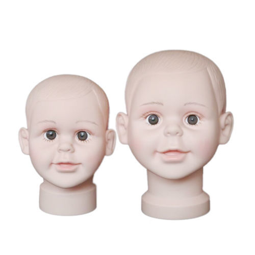 

child head kid Mannequin Head Hat Display Wig training head model