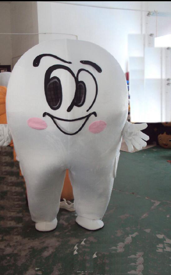 High quality hot tooth Halloween Costume Fancy Dress Outfit Activities Exhibition mascot-image-423327900