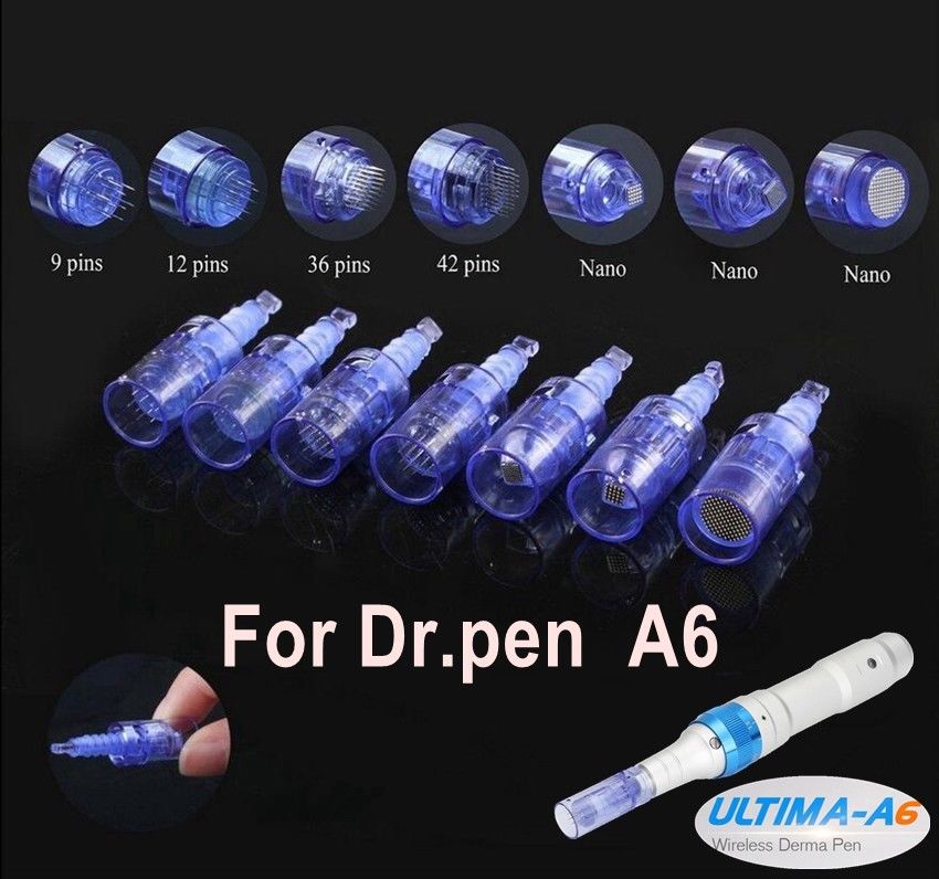 

1/3/5/7/ 9/12/36/42/Nano pin derma pen tips Rechargeable wireless Dermapen Dr. Pen ULTIMA A6 needle cartridge