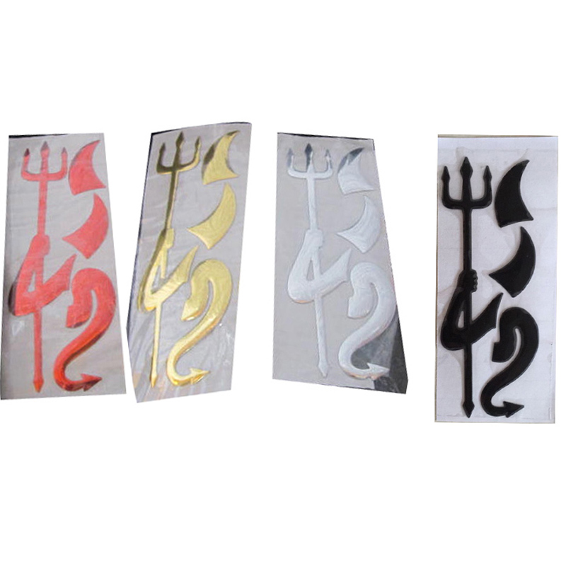 

3d devil car decals Bumper stickers Funny Stickers for Car Car emblems badge, Other