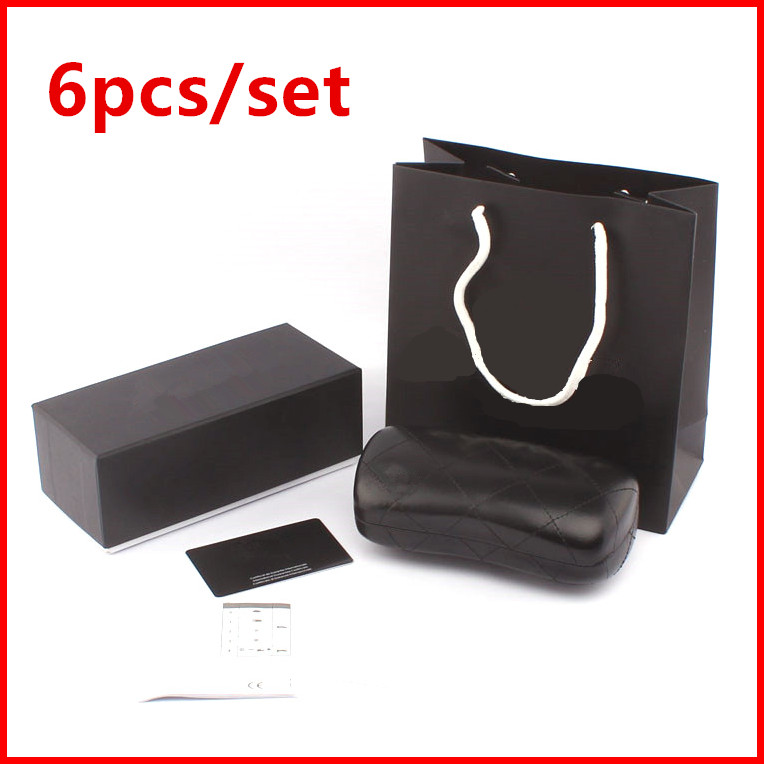 

Lady's Glasses Case Black Suit Glasses Case Brand Box Case For Sunglasses Eyeglasses Protective Eyewear Accessories