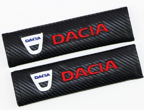 

2PCS Car Stickers Case For Dacia Duster Logan 2 Mcv Sandero Stepway Lodgy Dokker Auto Emblems Car Styling, Black