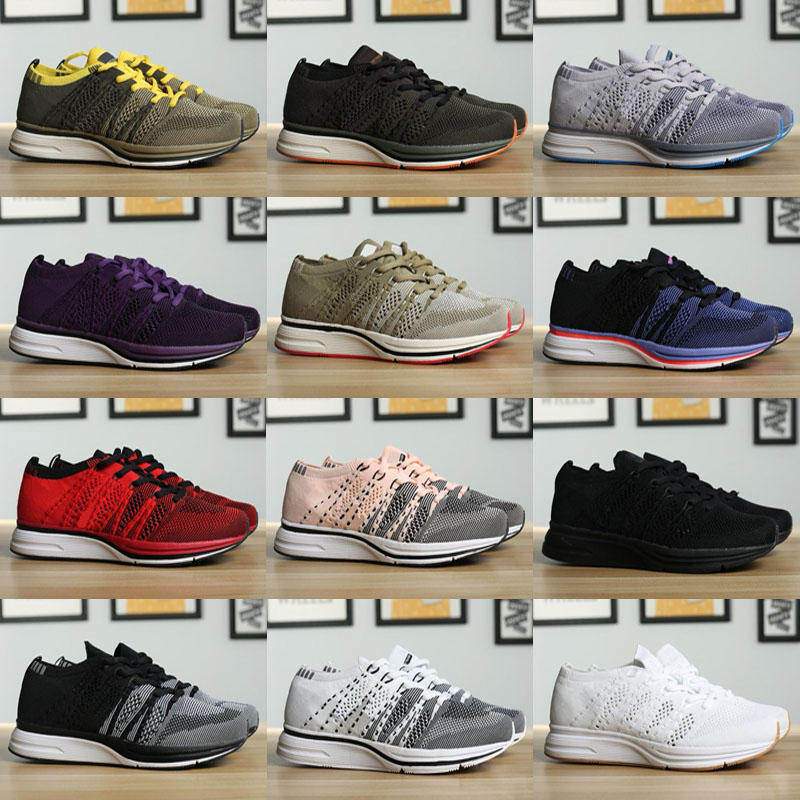 

2020 Newest FIy Kits Mariah Fly Racer 2 Mens Athletic Running Shoes Black White Red Racers Sneakers Trainers Size 36-45, As photo 8