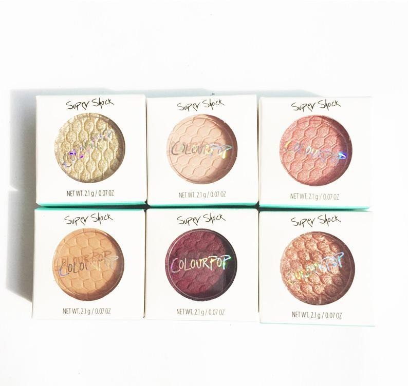 

Hot Sale Colourpop Super Shock Bold Well Pigmented Eye Shadow 12Colors Waterproof Matte Natural Eyeshadow Free Shipping, Multi