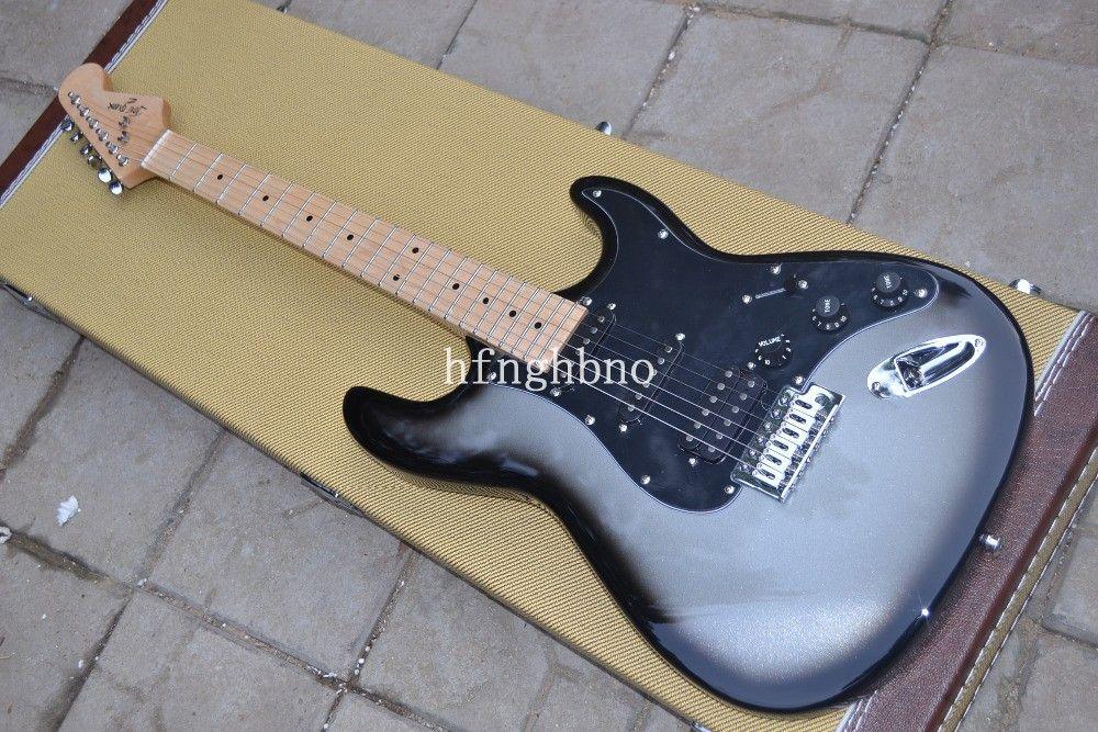 

ST- High Quality New Arrival F Str atocaster 6 string VB color HSS pickup Electric Guitar !! 412