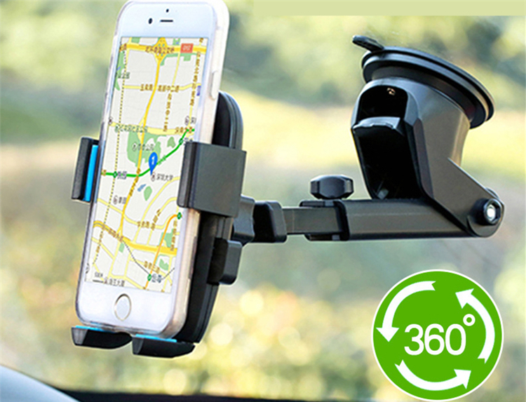 

Car Phone Holder Quality Adjustable Windshield Mount GPS Stand Universal Car Bracket Auto Mobile Phone Holder for Car