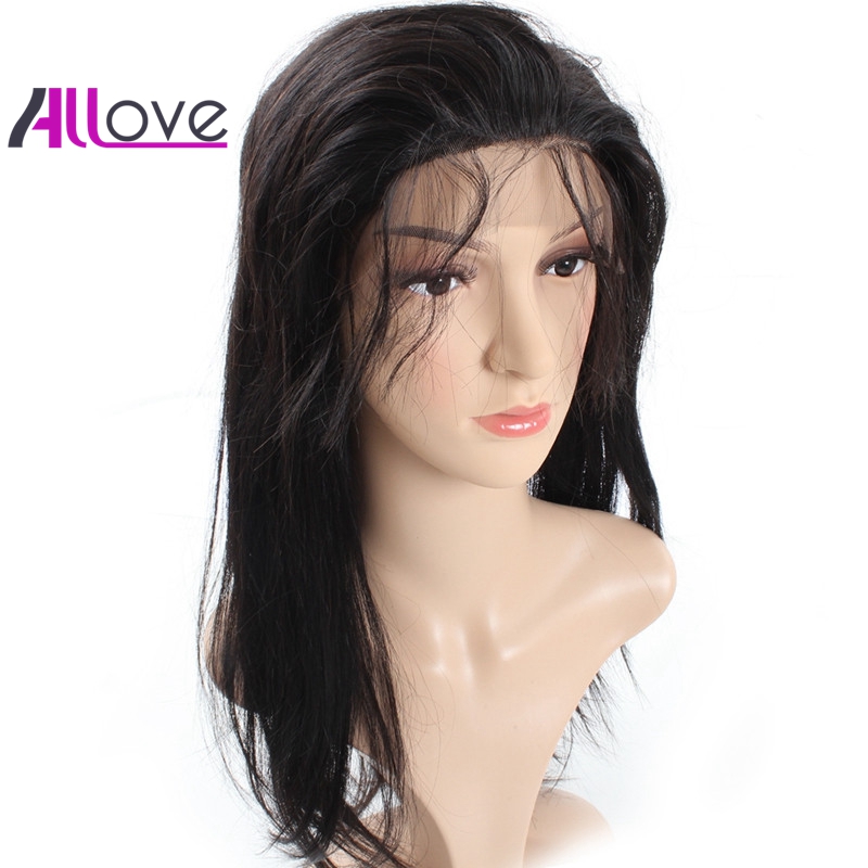 

Best 10A Silky Straight Human Hair Wigs For Black Women Brazilian Hair Human Hair Lace Front Wigs 180 Density Wholesale, Natural color