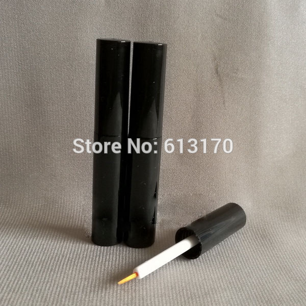 

4ml Empty Eyeliner Tube Black liquid Bottle revitalash Eyelash Bottles Cosmetics Packing container 50pc/Lot