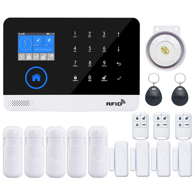 HYTM 433Mhz Wireless Sound And Light Sirena 100Db Standalone Sirena dello Stroboscopio di Sicurezza Domestica del Suono Sistema di Allarme