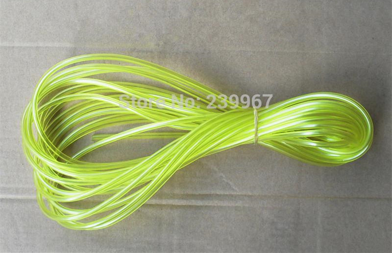 

10 meters (Inner diameter 3mm) Oil tube / Oil pipe / Petrol Fuel Gas Line Pipe Yellow for small engines Brush cutter Trimmer