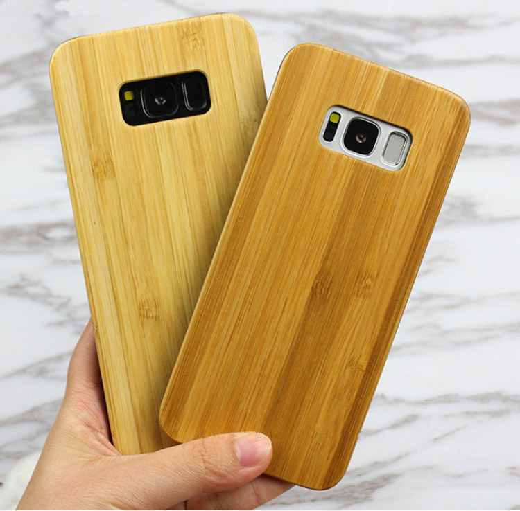 

Popular Hot sale Wood Case For Samsung Galaxy S8 S9 plus Note 8 S7 s6 edge Wooden Cover Bamboo Case For Iphone X 7 8 6 6s plus Free DHL, Color leave message