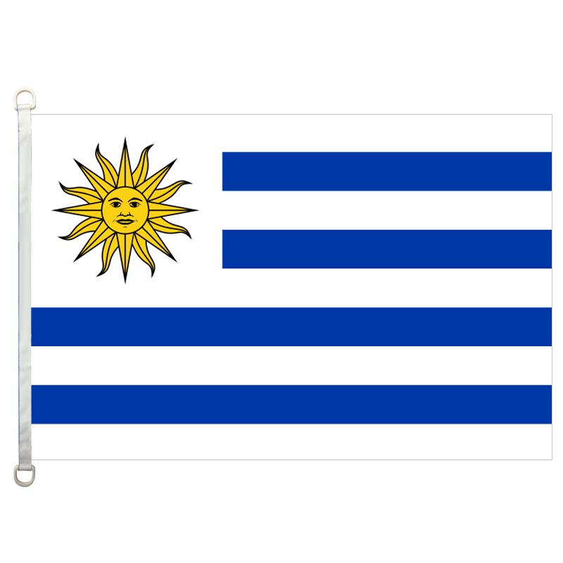 Uruguay flag,90*150CM ,100% polyester, banner,Digital Printing-image-573171818