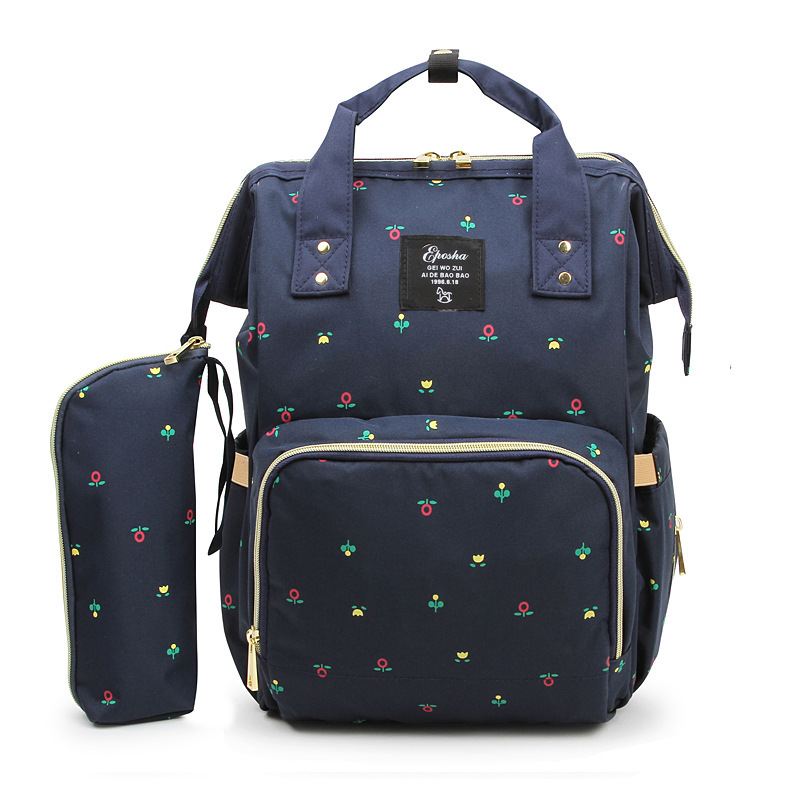 2018 Baby care Diaper stroller Bag With Large Capacity Waterproof Nappy Bag Kits Mummy Maternity Travel Backpack Nursing Handbag