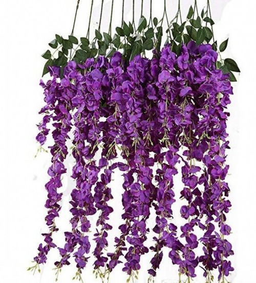 2020 Artificial Silk Hanging Flower Hanging Flower Wedding Decor