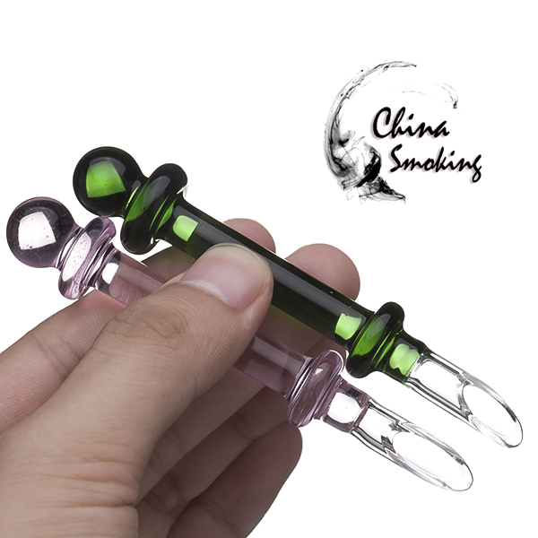 

Glass Dabbers For Wax Collecting Smoking Dabber Taster For Oil Rig 2 Sizes Glass Hand Water Pipe