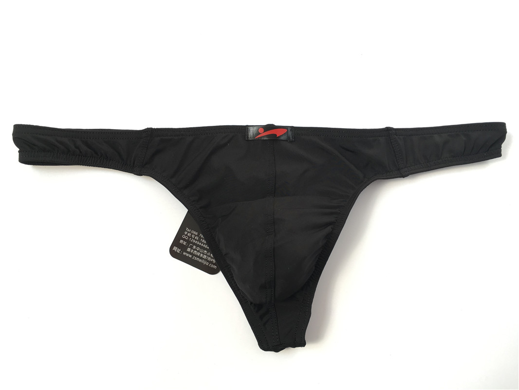 

wholesale Lonjo mens ice silk underwear man jockstraps t back sexy thongs man G STRINGS ultra thin transparent sexy underwear seller A3, As the pic
