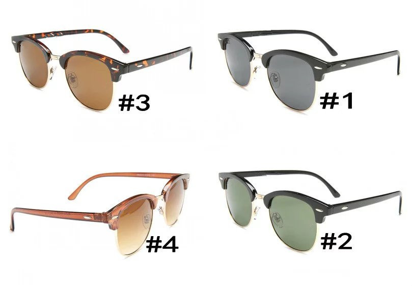 

New 2018 vintage sunglasses women men new half frame sun glasses men sun glasses brand designer outdoor glasses