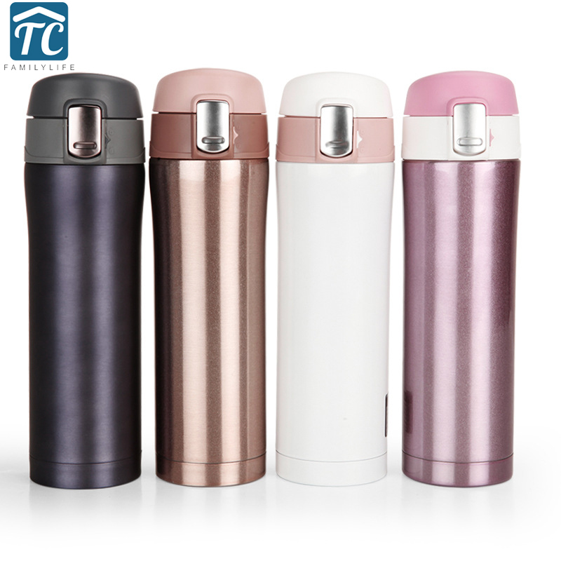 

Christmas 500ml Stainless Steel Double Walled Insulated Cup Vacuum Flask Coffee Mug Travel Drink Water Bottle Thermo Mug
