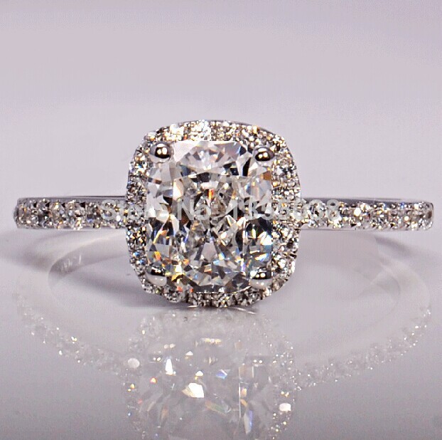 

Fashion Jewelry Brand Jewelry Gem 5A Zircon stone 925 Sterling silver Wedding Band Ring Sz 5-10 Free shipping Gift