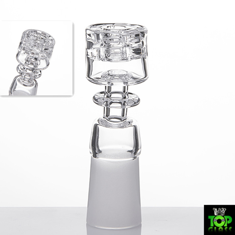

2018 Newest Retail Domeless Diamond Knot Quartz Nail Efficient Nails Sleek Elegant Designed. Great For glass water pipes,bongs