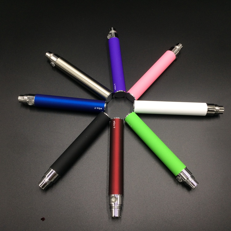 

EGO Battery 1100mah for Electronic Cigarette E-cig Ego-T 510 Thread match CE4 atomizer CE5 clearomizer CE6 8 Colors