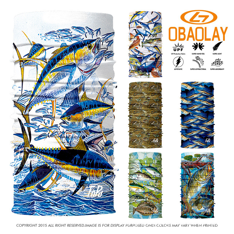 

Wholesale- 800 Styles Select 3D Fish Design Magic Headband Outdoor Sport Cycling Bike Bicycle Riding Face Mask Head Scarf Scarves Bandana, Multi
