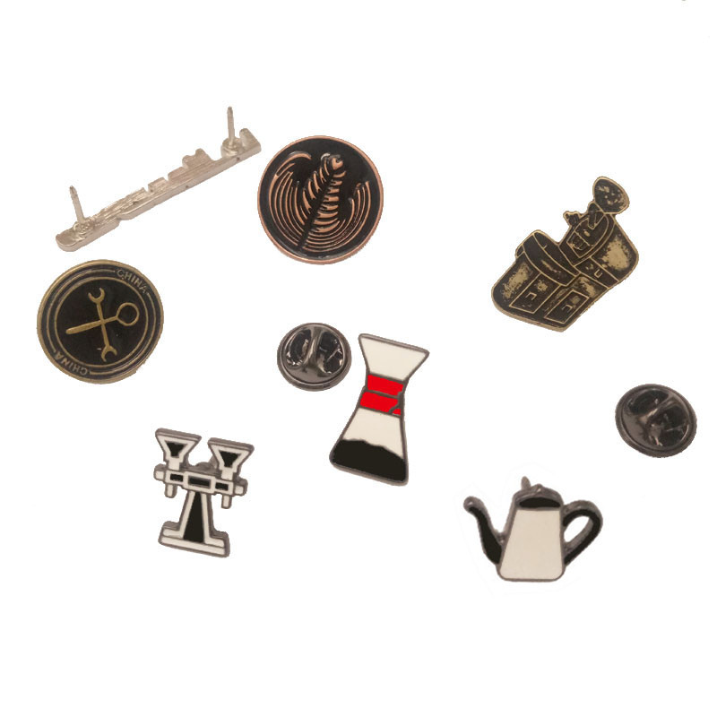 Popular Jewelry Retro Palace Court Coffee Cup Series Leisure Enamel Brooches Lapel Pin For Women Mens Suit Backpack Hat Drop Shipping-image-415942616