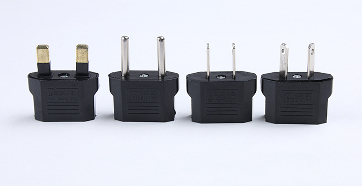

Mini Power Adaptor EU Standard Go US Standard Mini Australia Standard Power Adaptor Plug UK Travel Transfer Power Adaptor 100PCS